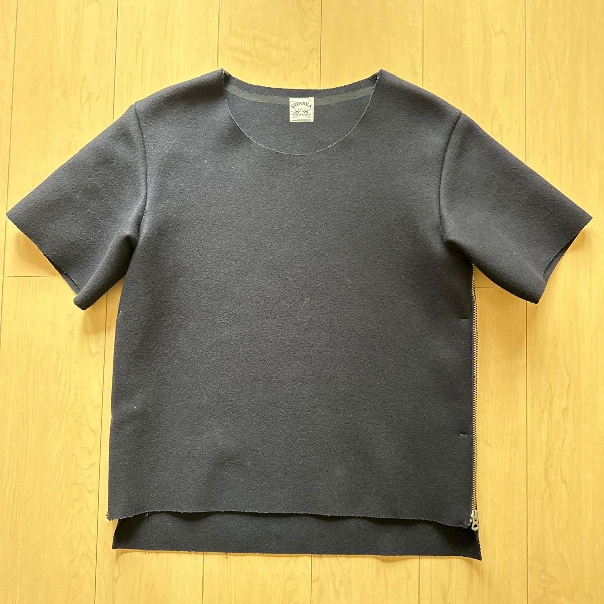 SUNSEA / sunsea / サンシー / メルトンプルオーバー / 半袖 Amazon.co.jp: SUNSEA sunsea サンシー メルトンプルオーバー